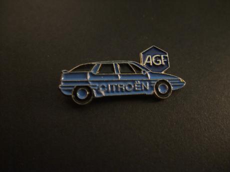 Citroën XM  blauw AGF - (Assurances Generales de France)
